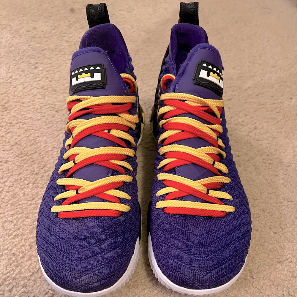 Lebron Martin" Purple/Yellow Men